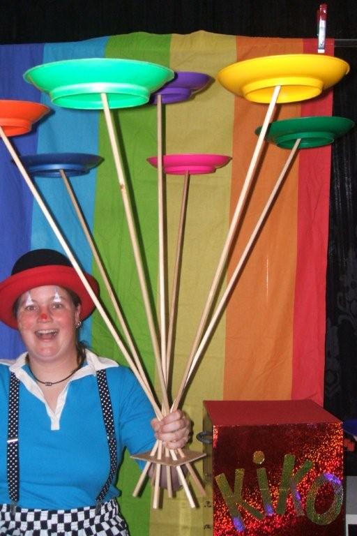 Clown Kiko kindertheater kindervoorstelling in de soep