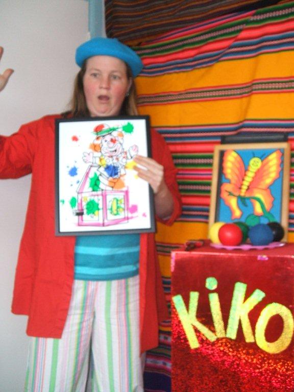 Kindertheater Kiko kindervoorstelling "Kiko's Tekenwedstrijd" - wat is er met die tekening gebeurd?!Kindertheater